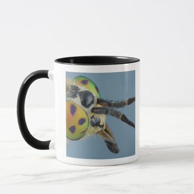 Kopf der Rotwild fliegen Tasse (Links)