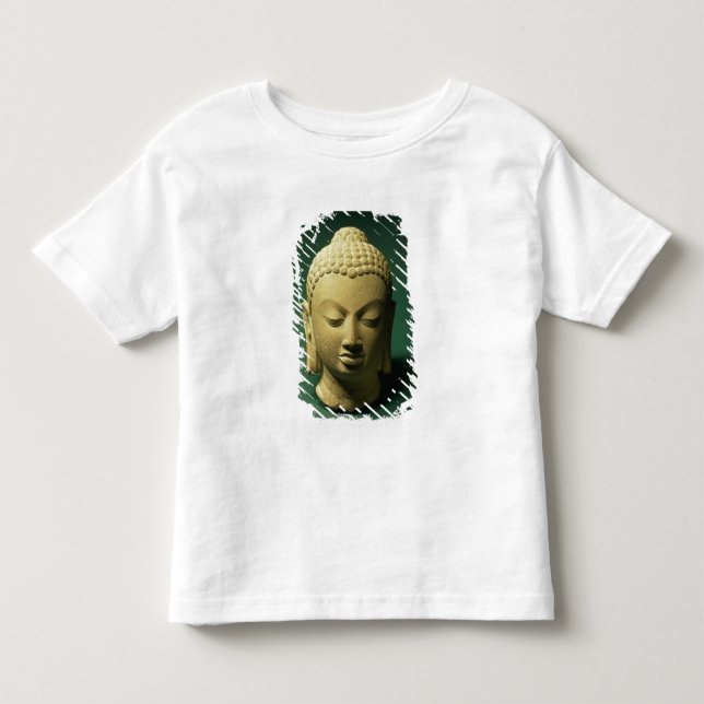 Kopf des Buddhas, Sarnath (Sandstein) Kleinkind T-shirt (Vorderseite)