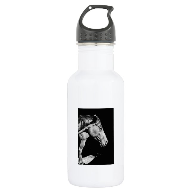 Kopf des Pferdebeins Trinkflasche (Vorderseite)