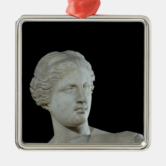 Kopf des Venus von Milos, c.100 BC Ornament Aus Metall (Vorne)