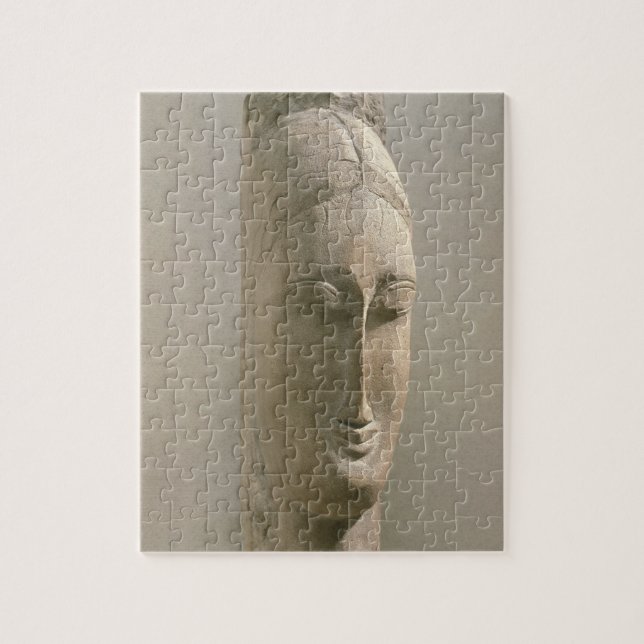 Kopf einer Frau (Stein) (Vertikal)