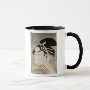 Kopf einer Frau Tasse