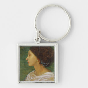 Kopf einer Mulatte-Frau, 1861 (Öl auf Papier legt Schlüsselanhänger