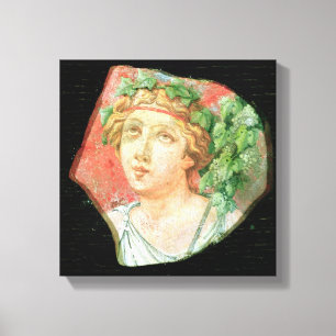 Kopf eines Bacchante Leinwanddruck