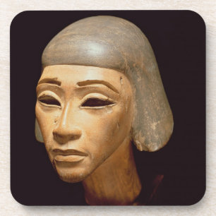 Kopf eines Harpist, von sagen Sie EL-Amarna, Getränkeuntersetzer