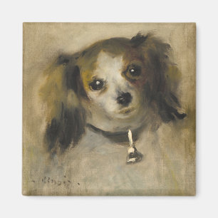 Kopf eines Hundes, 1870 (Öl auf Leinwand) Magnet