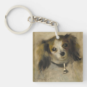 Kopf eines Hundes, 1870 (Öl auf Leinwand) Schlüsselanhänger