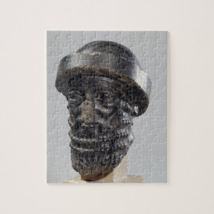 Kopf eines Königs, vielleicht Hammurabi, König von