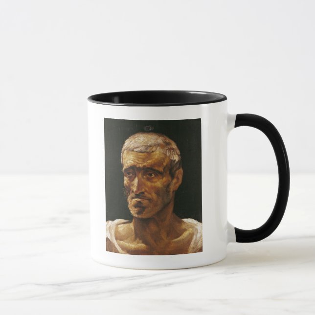 Kopf eines ruinierten Mannes Tasse (Rechts)