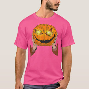 Kopf-frei Männer Kostümpumpenkopf für Halloween Pa T-Shirt