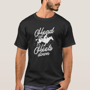 Kopf hoch Füße runter - Pferde T-Shirt