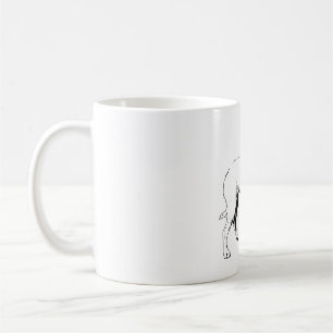 Kopf-Hoch-Morgenjunge Kaffeetasse