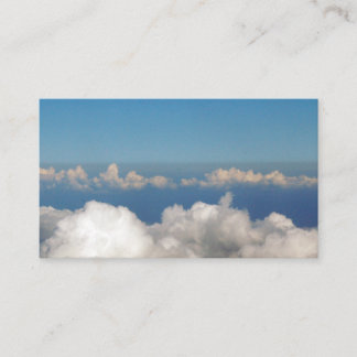 Kopf in den Wolken-Visitenkarten Visitenkarte