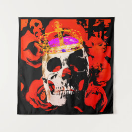 Kopf König. Leinwand, Wandkunst, Poster Wandteppich