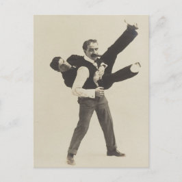 Kopf über Heels Postkarte