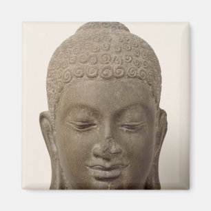 Kopf von Buddha, vom Bottich Romlok Magnet