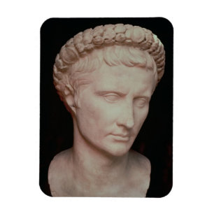 Kopf von Caesar Augustus Magnet