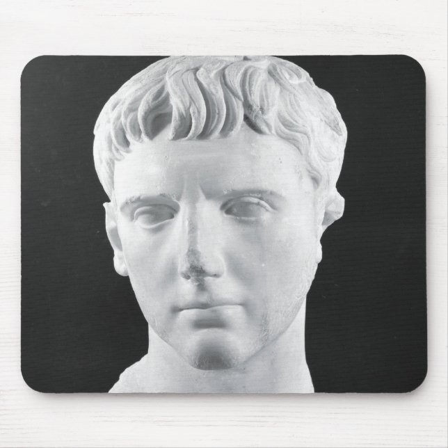 Kopf von Caesar Augustus Mousepad (Vorne)