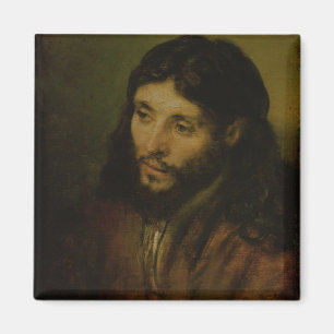 Kopf von Christus, c.1648 (Öl auf Leinwand) Magnet