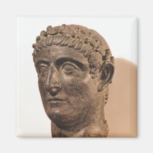 Kopf von Constantine das große Magnet