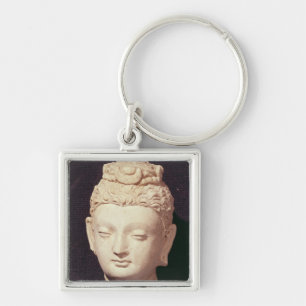 Kopf von einem Buddha, Greco-Buddhistische Art Schlüsselanhänger
