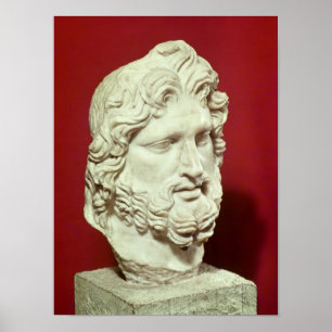 Kopf von Jupiter Poster