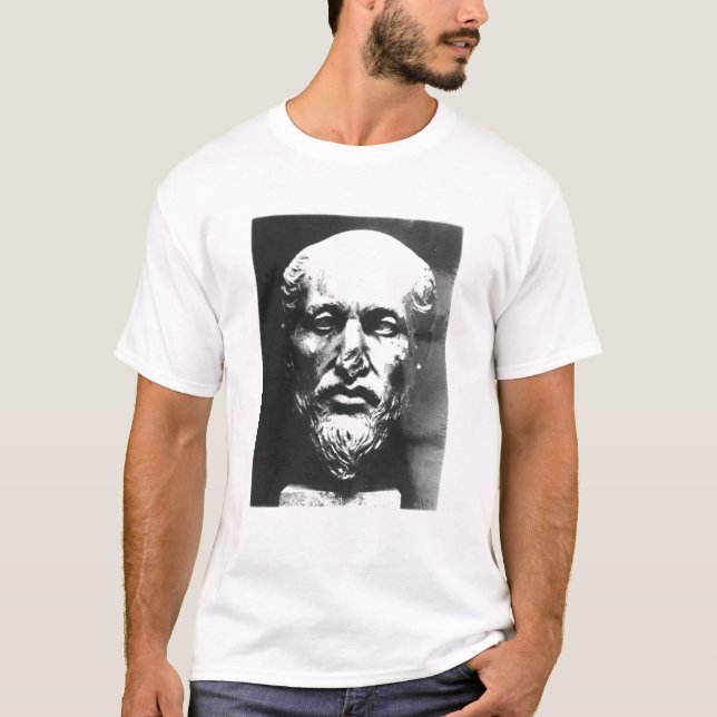 Kopf von Plotinus T-Shirt (Vorderseite)