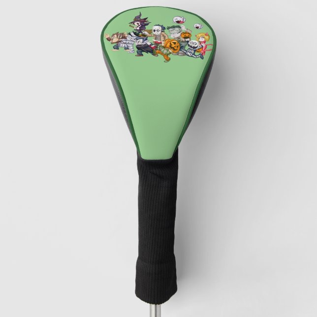 Kopfabdeckungen des personalisierten Schutztreiber Golf Headcover (Vorderseite)