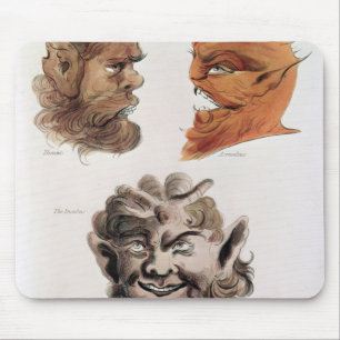 Köpfe der schlechten Dämonen Mousepad