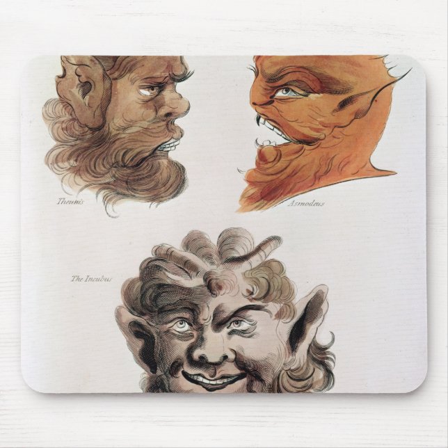 Köpfe der schlechten Dämonen Mousepad (Vorne)