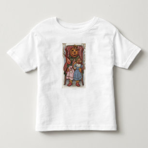 Köpfe Halloweens GreetingTurnip Kleinkind T-shirt
