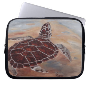 Kopfes herauf Schildkröte-Laptop-Hülse Laptopschutzhülle