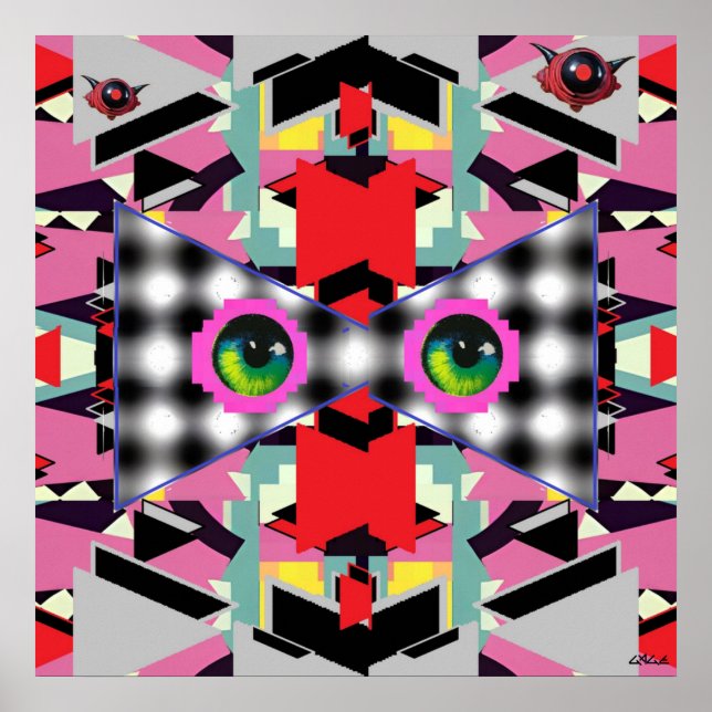 Kopffüßer sagen so poster (Vorne)