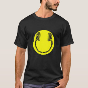 Kopfhörer Dj Deejay Music Pop Bass Techno Rock Po T-Shirt