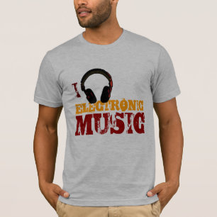 Kopfhörer Elektronische Musikliebhaber T-Shirt