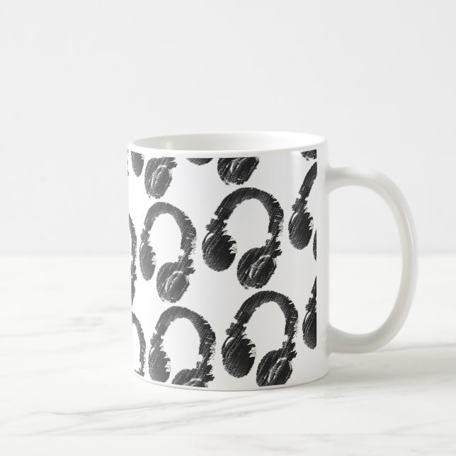 Kopfhörer Kaffeetasse (Rechts)