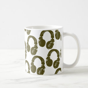 Kopfhörer Kaffeetasse