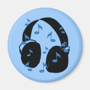 Kopfhörer mit musikalischen Anmerkungen für Baby Magnet