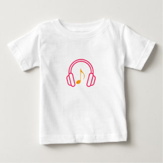 Kopfhörer mit Personal Baby T-shirt
