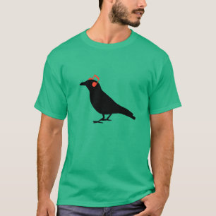 Kopfhörer-Rabe T-Shirt