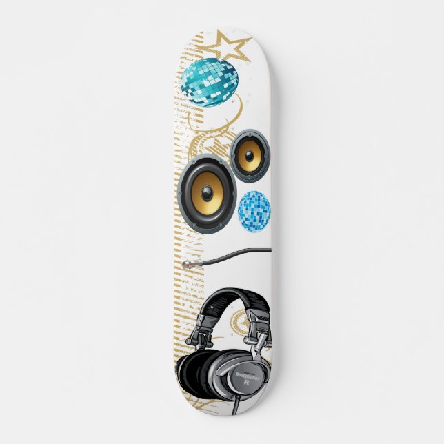 Kopfhörer Skateboard (Vorne)