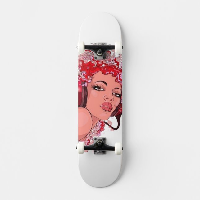Kopfhörer-Skateboard Skateboard (Vorderseite)