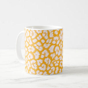 Kopfkissen abstrakter Leopardenprint Kaffeetasse