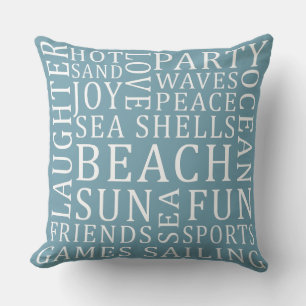 Kopfkissen des Colour Beach House Kissen Für Draußen