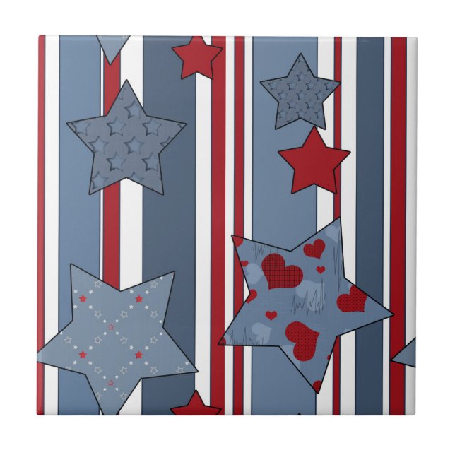 Kopfkissen Fliese (Vorderseite)