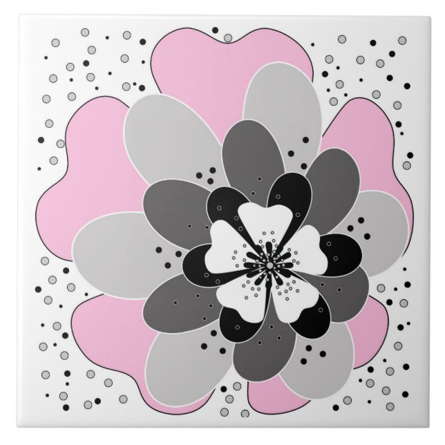 Kopfkissen Fliese (Vorderseite)