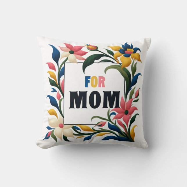 Kopfkissen für die Mama Kissen (Vorderseite)