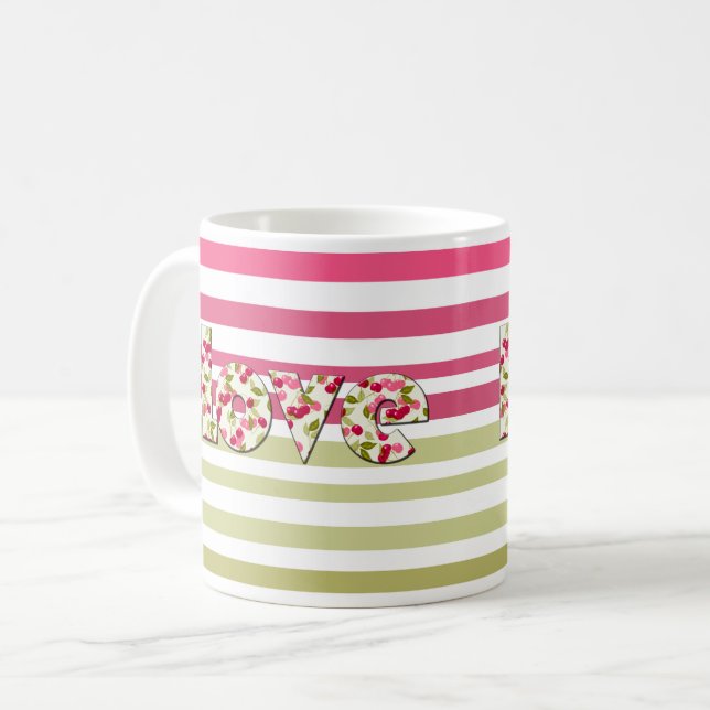 Kopfkissen Kaffeetasse (Vorderseite Links)