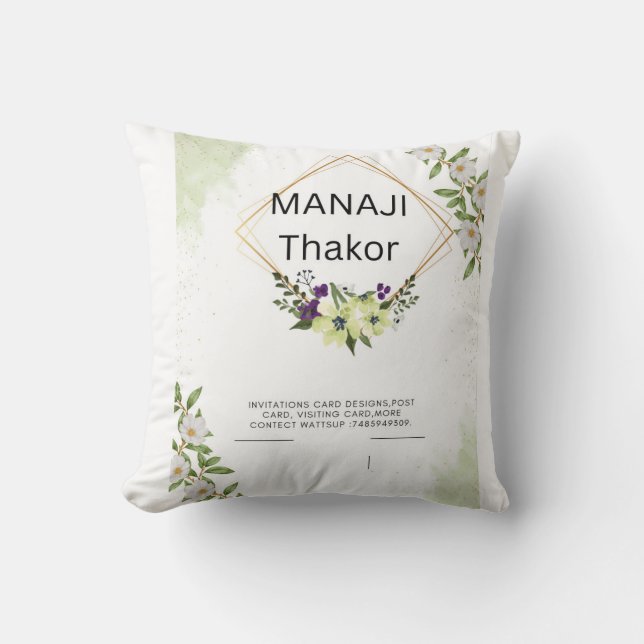 Kopfkissen Kissen (Vorderseite)