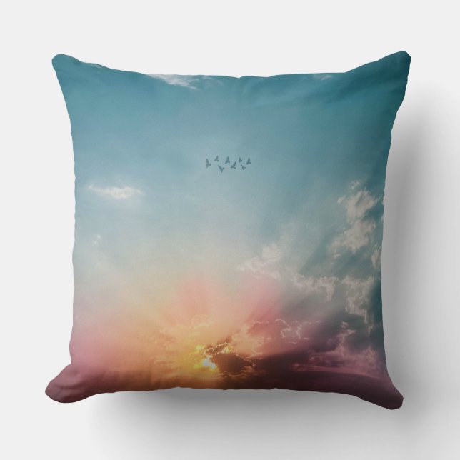 Kopfkissen mit schönem Design Kissen (Vorderseite)
